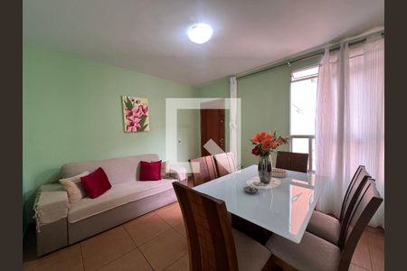 Sala de apartamento para alugar com 2 quartos, 45m² em São João Batista, Belo Horizonte