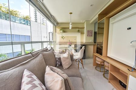 Sala de apartamento para alugar com 1 quarto, 36m² em Vila Mariana, São Paulo