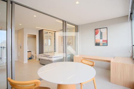Varanda de kitnet/studio para alugar com 1 quarto, 41m² em Vila Gomes Cardim, São Paulo