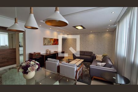 Sala  de apartamento para alugar com 3 quartos, 140m² em Santo Antônio, São Caetano do Sul