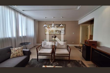 Sala  de apartamento para alugar com 3 quartos, 140m² em Santo Antônio, São Caetano do Sul