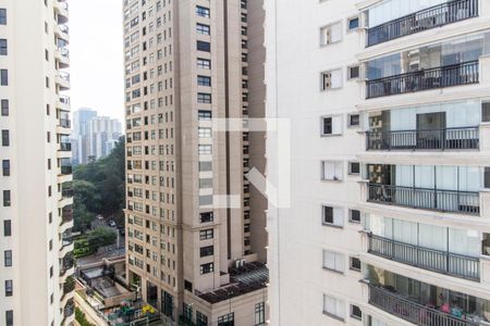 Vista da Sacada de apartamento para alugar com 1 quarto, 49m² em Alphaville Industrial, Barueri