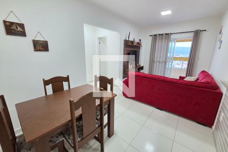 Sala de apartamento para alugar com 1 quarto, 50m² em Vila Caiçara, Praia Grande