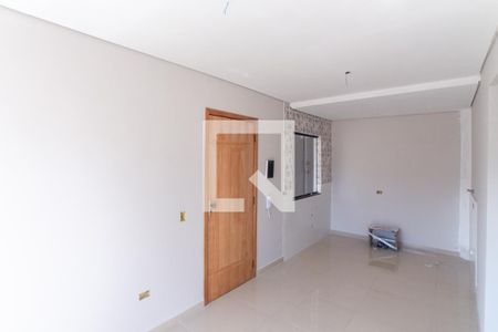 Sala e Cozinha de apartamento à venda com 2 quartos, 44m² em Parque Vitoria, São Paulo