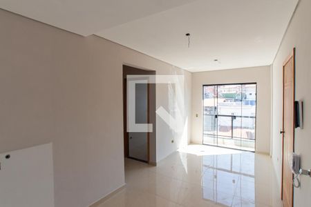 Sala e Cozinha de apartamento à venda com 2 quartos, 44m² em Parque Vitoria, São Paulo