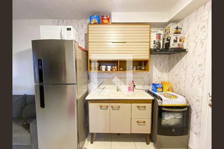 Sala / Cozinha de apartamento para alugar com 2 quartos, 50m² em Parque Novo Mundo, São Paulo