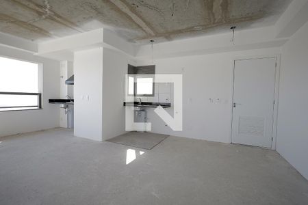 Sala, Cozinha, Sacada de apartamento para alugar com 3 quartos, 134m² em Jardim, Santo André