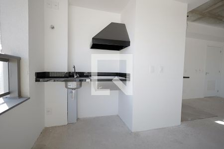 Sala, Cozinha, Sacada de apartamento para alugar com 3 quartos, 134m² em Jardim, Santo André