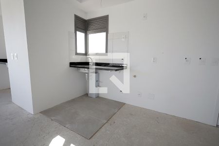 Sala, Cozinha, Sacada de apartamento para alugar com 3 quartos, 134m² em Jardim, Santo André