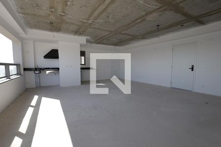 Sala, Cozinha, Sacada de apartamento para alugar com 3 quartos, 134m² em Jardim, Santo André