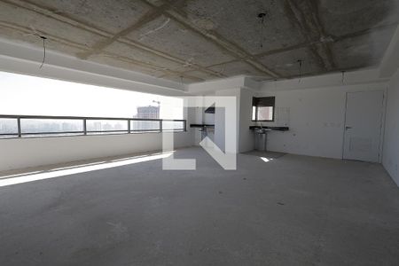 Sala, Cozinha, Sacada de apartamento para alugar com 3 quartos, 134m² em Jardim, Santo André