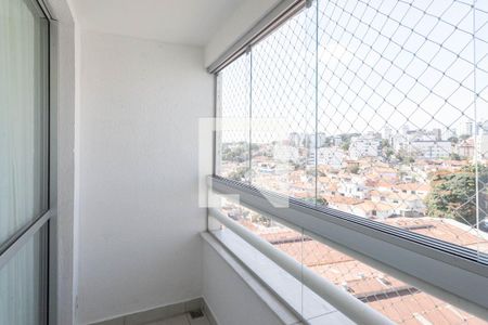 Varanda da sala de apartamento para alugar com 3 quartos, 122m² em Liberdade, Belo Horizonte