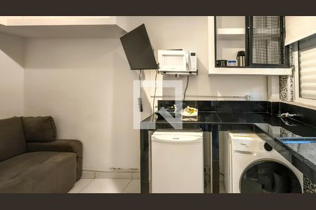 Sala/Cozinha de kitnet/studio para alugar com 1 quarto, 15m² em Jardim Taquaral, São Paulo
