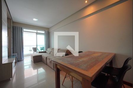 Sala de apartamento para alugar com 1 quarto, 53m² em Campeche, Florianópolis