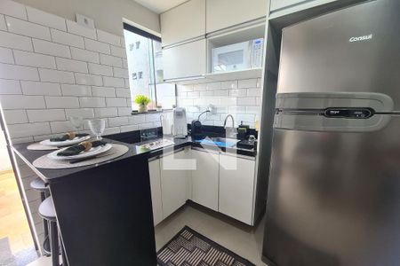 Sala e Cozinha de apartamento para alugar com 1 quarto, 30m² em Parque da Vila Prudente, São Paulo