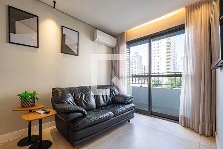 Sala/Cozinha de apartamento à venda com 2 quartos, 53m² em Cerqueira César, São Paulo