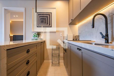 Sala/Cozinha de apartamento à venda com 2 quartos, 53m² em Cerqueira César, São Paulo
