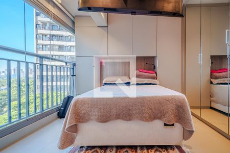 Quarto/Sala de kitnet/studio para alugar com 1 quarto, 24m² em Butantã, São Paulo