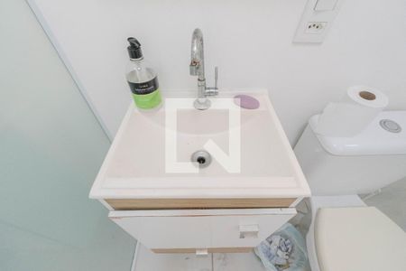 Banheiro de apartamento para alugar com 1 quarto, 60m² em Bela Vista, São Paulo