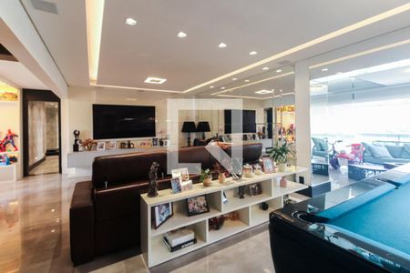 Sala de apartamento à venda com 4 quartos, 242m² em Chácara Santo Antônio (zona Leste), São Paulo