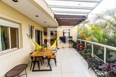 Varanda gourmet de apartamento à venda com 2 quartos, 140m² em Tamboré, Santana de Parnaíba