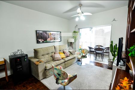 Sala de apartamento à venda com 3 quartos, 107m² em Grajaú, Rio de Janeiro