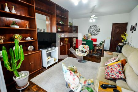 Sala de apartamento à venda com 3 quartos, 107m² em Grajaú, Rio de Janeiro