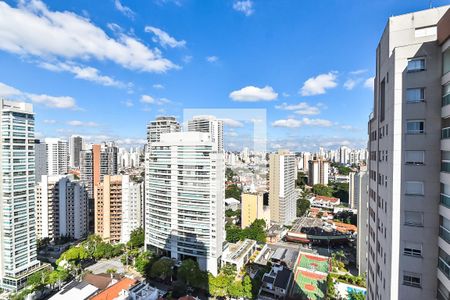 Vista da varanda de apartamento à venda com 2 quartos, 78m² em Jardim Vila Mariana, São Paulo
