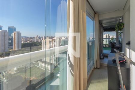 Varanda da Sala de apartamento à venda com 2 quartos, 120m² em Várzea da Barra Funda, São Paulo