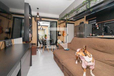Sala de apartamento para alugar com 2 quartos, 120m² em Várzea da Barra Funda, São Paulo