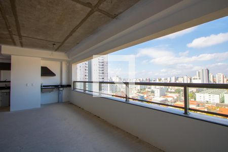 Sala/Varanda/Varanda gourmet de apartamento à venda com 3 quartos, 134m² em Jardim, Santo André