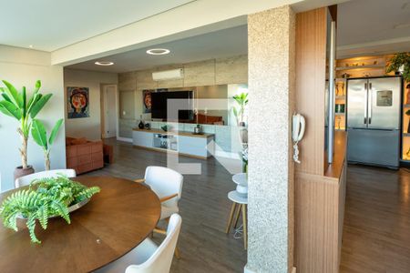 Sala  de apartamento para alugar com 3 quartos, 135m² em Taquaral, Campinas