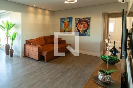 Sala  de apartamento para alugar com 3 quartos, 135m² em Taquaral, Campinas
