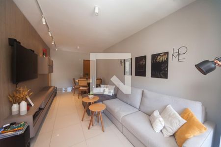 Sala de TV de apartamento à venda com 2 quartos, 65m² em Buritis, Belo Horizonte