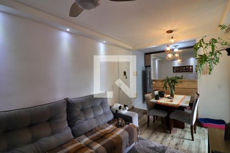 Sala  de apartamento para alugar com 2 quartos, 49m² em Planalto, São Bernardo do Campo