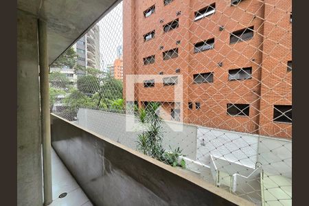 Varanda de apartamento para alugar com 3 quartos, 132m² em Moema, São Paulo