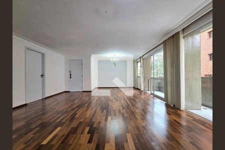 Sala de apartamento para alugar com 3 quartos, 132m² em Moema, São Paulo