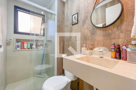 Banheiro da Suíte de apartamento para alugar com 2 quartos, 61m² em Continental, Osasco