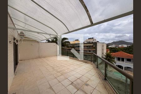 Varanda de apartamento para alugar com 3 quartos, 330m² em Recreio dos Bandeirantes, Rio de Janeiro