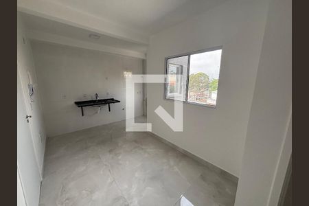 Sala/cozinha de apartamento à venda com 2 quartos, 38m² em Cidade Antônio Estêvão de Carvalho, São Paulo