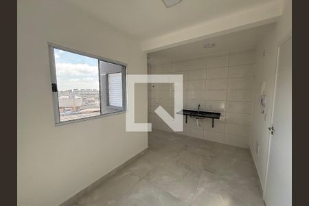 Sala/cozinha de apartamento para alugar com 1 quarto, 30m² em Cidade Antônio Estêvão de Carvalho, São Paulo