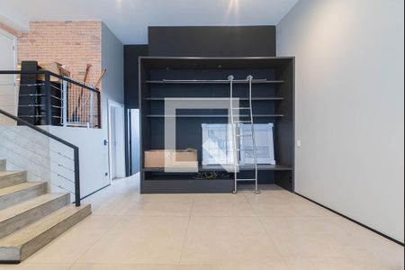 Sala de apartamento para alugar com 1 quarto, 85m² em Cidade Monções, São Paulo