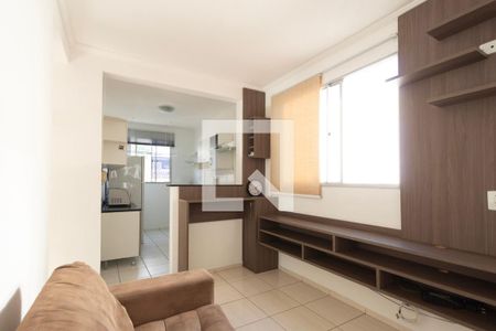 Sala  de apartamento para alugar com 2 quartos, 45m² em Alto da Boa Vista, Sorocaba