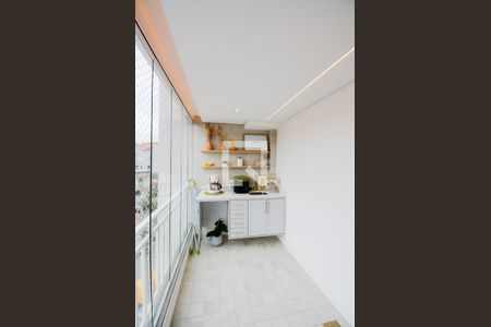 Varanda da Sala de apartamento à venda com 2 quartos, 62m² em Jardim Vila Galvao, Guarulhos