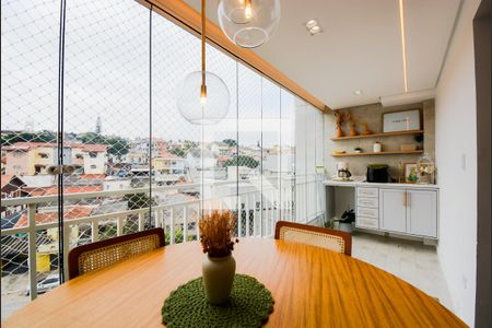 Varanda da Sala de apartamento à venda com 2 quartos, 62m² em Jardim Vila Galvao, Guarulhos