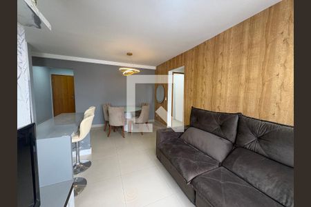 sala detalhe de apartamento à venda com 2 quartos, 74m² em Vila Rosa, Goiânia