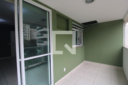 Sala - Varanda de apartamento para alugar com 2 quartos, 65m² em Barra da Tijuca, Rio de Janeiro