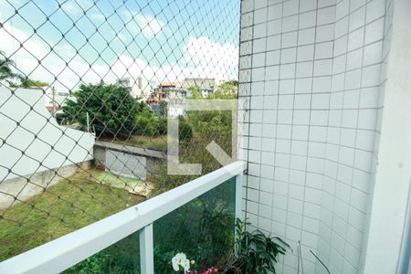 Varanda da Sala de apartamento à venda com 2 quartos, 103m² em Vila Guiomar, Santo André