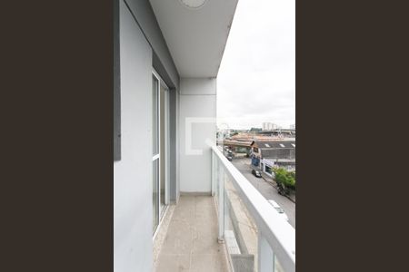 Varanda da Sala  de apartamento para alugar com 2 quartos, 52m² em Itaquera, São Paulo
