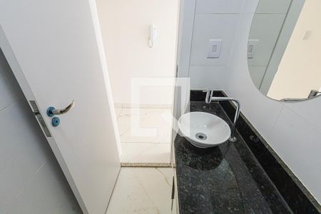 lavabo de casa de condomínio à venda com 2 quartos, 130m² em Santa Branca, Belo Horizonte